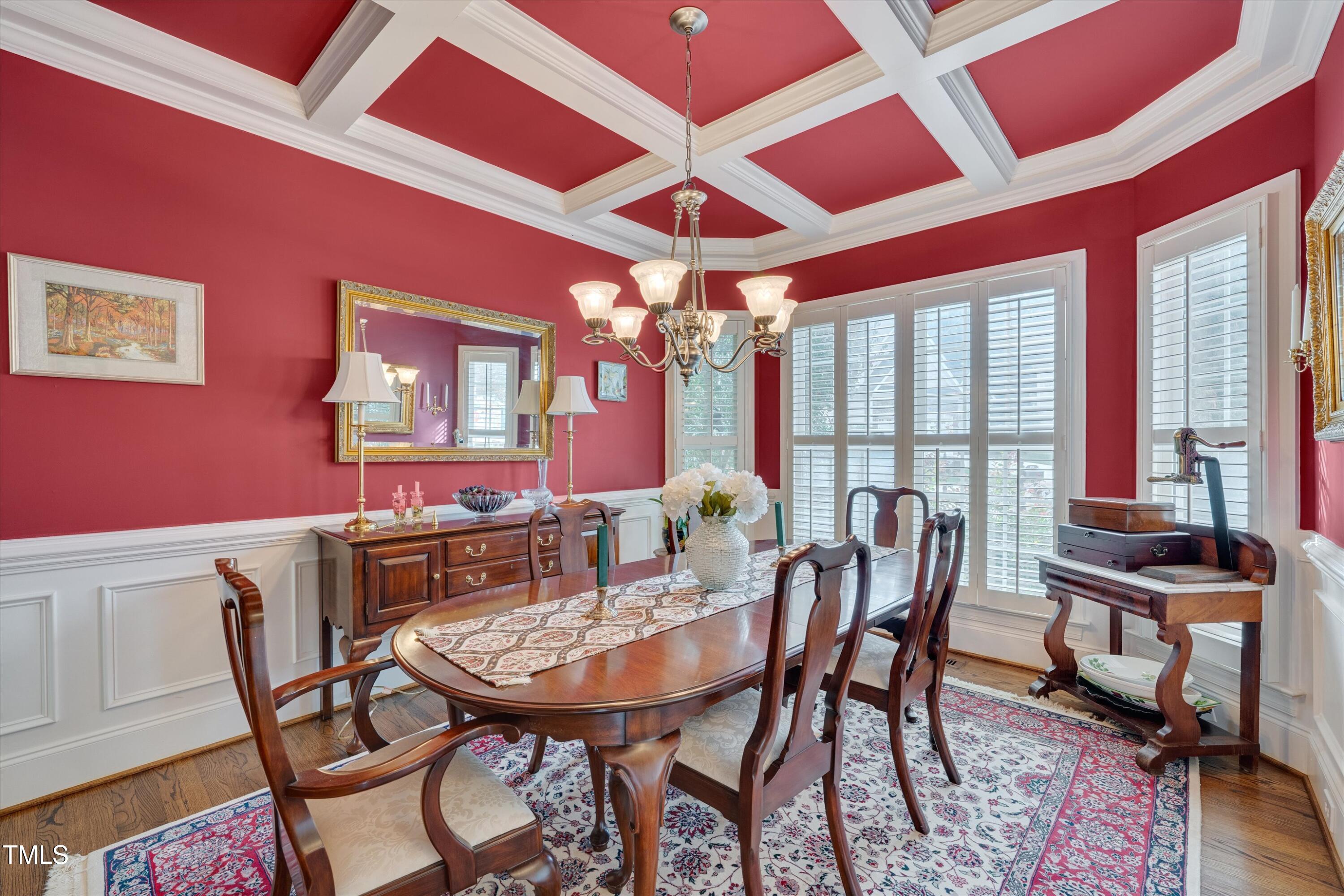 8308 Cazavini Court Raleigh, NC 27613 - Photo 5 of 46 a dining room with furniture and window