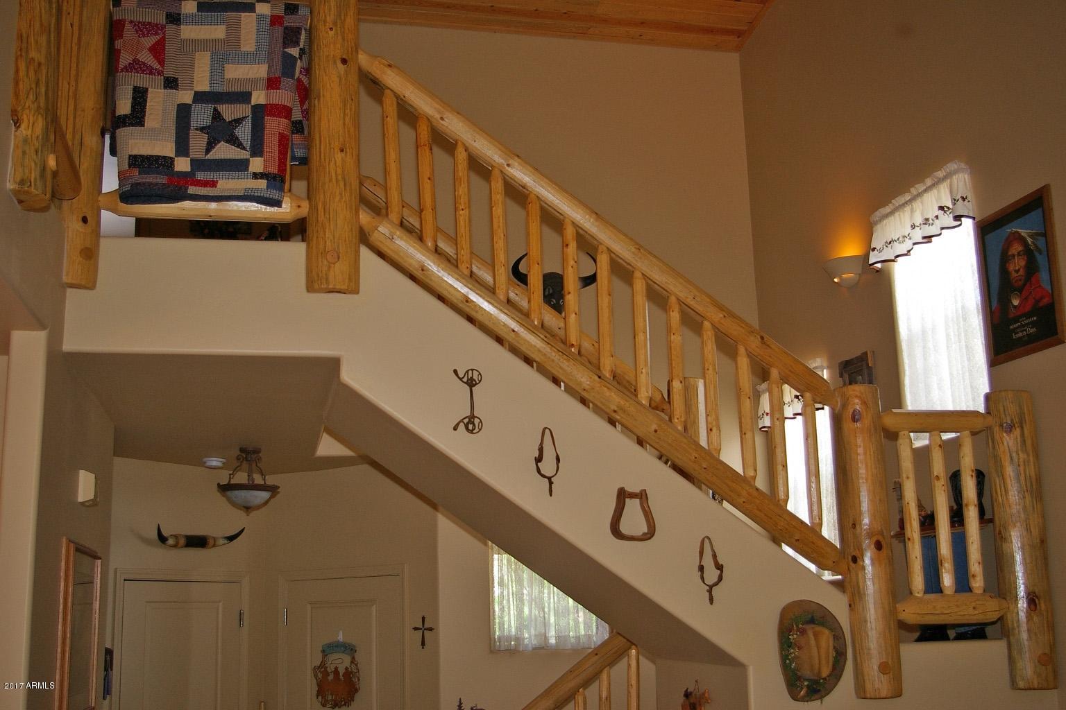 6238 Starlight Ridge Road Lakeside, AZ 85929 - Photo 20 of 27 Peeled Log Railings