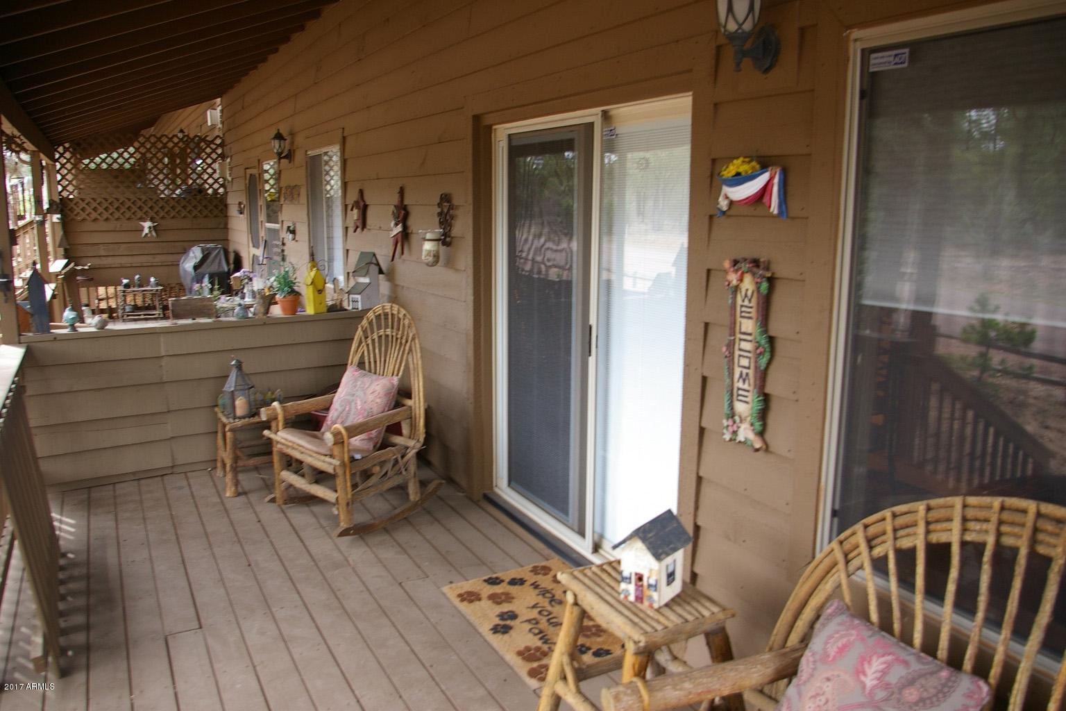 6238 Starlight Ridge Road Lakeside, AZ 85929 - Photo 24 of 27 Back Deck