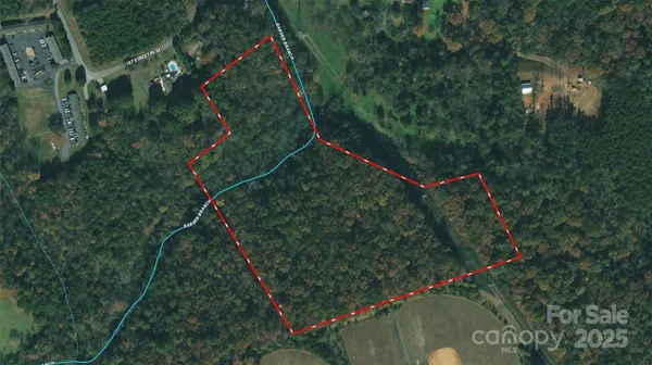 a backyard of a building