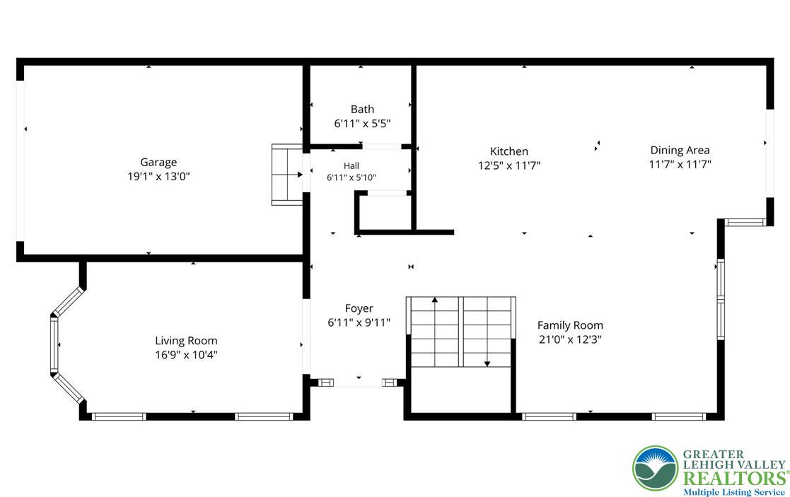 5440 Spring Ridge Drive West Macungie, PA 18062 - Photo 38 of 40 Visualize your future home with this comprehensive floor plan, highlighting versatile living spaces.