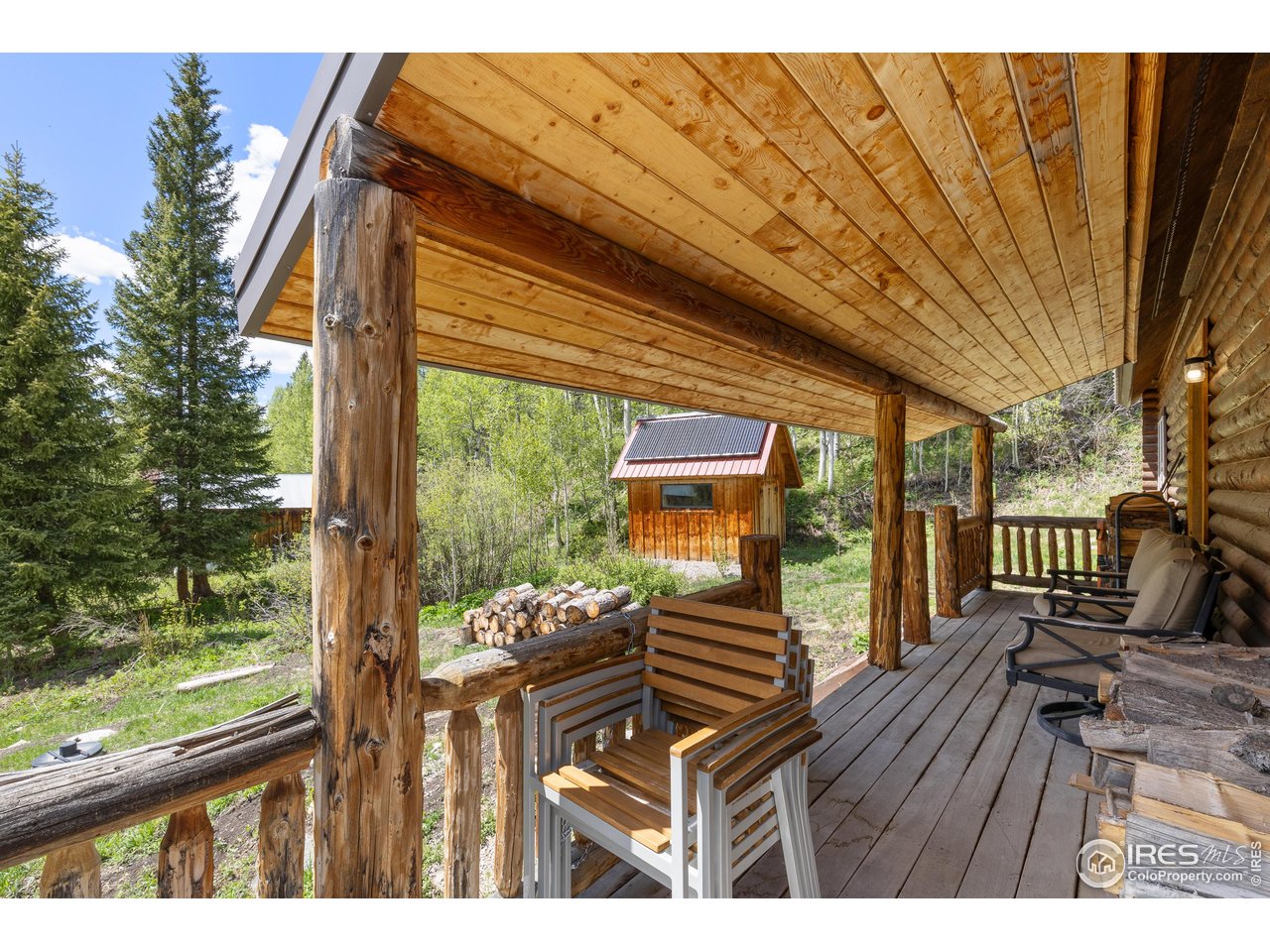 320 Mill Road Eagle, CO 81631 - Photo 21 of 32 a view of a patio with wooden floor