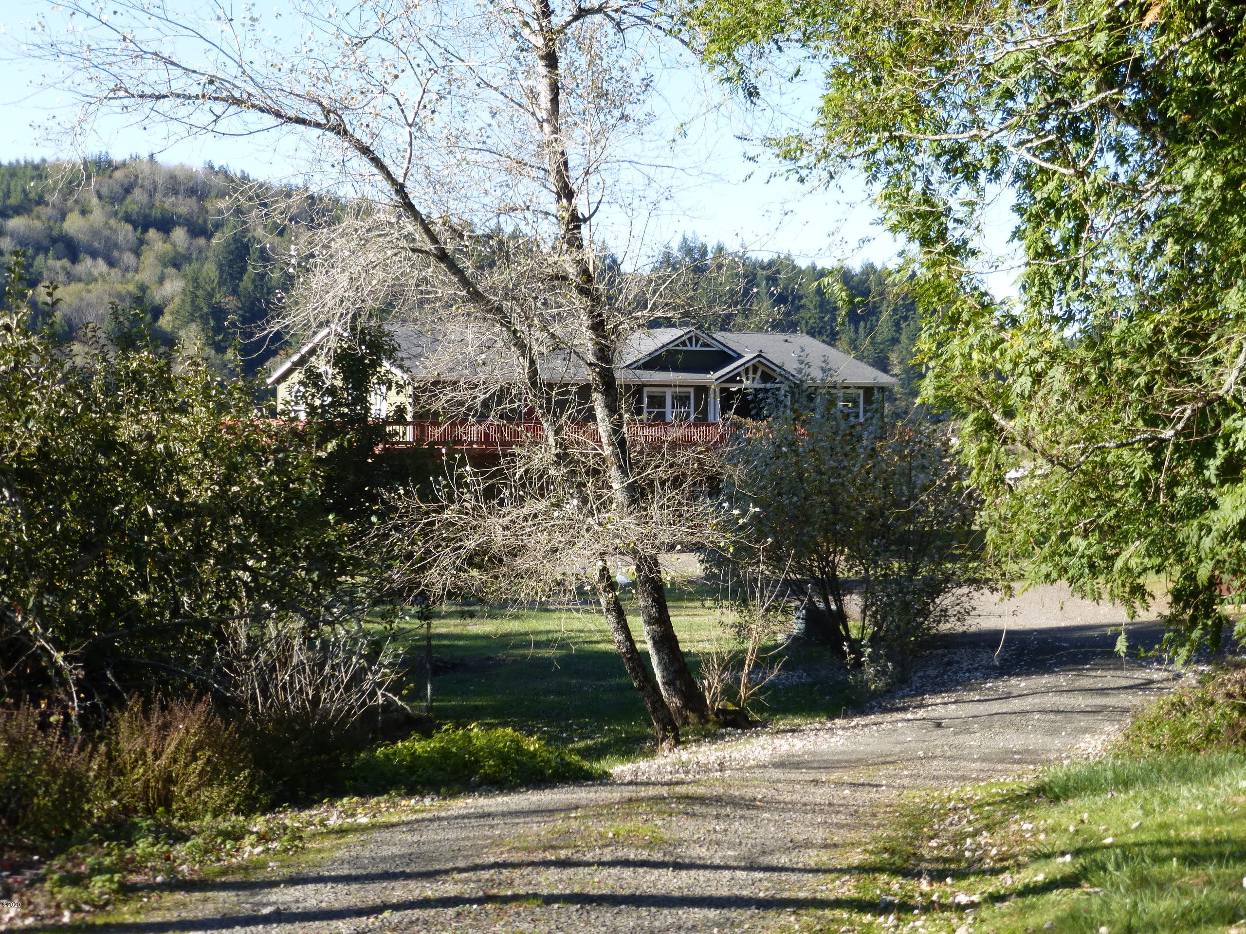 9357 Yaquina Bay Road Newport, OR 97365 - Photo 3 of 47 From the driveway