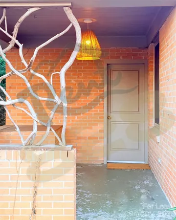 a view of front door