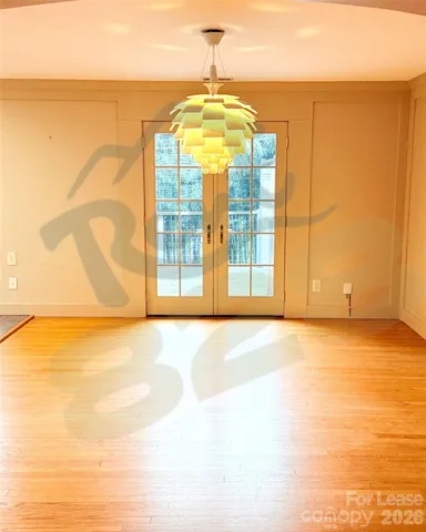 a view of an empty room with window