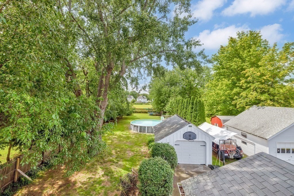 105 Pine Street West Springfield, MA 01089 - Photo 33 of 35 an aerial view of a house with yard swimming pool and outdoor seating