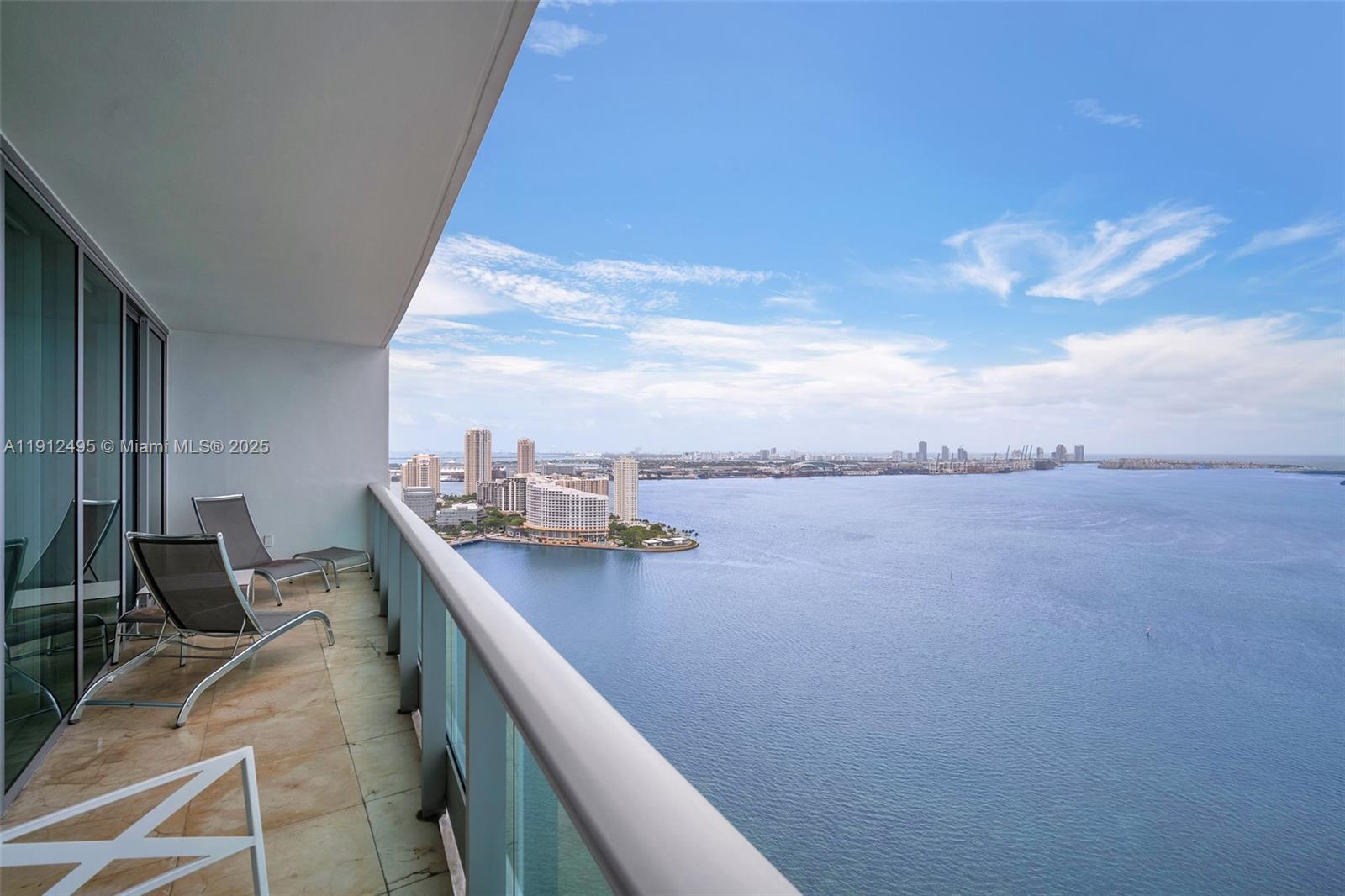 1331 Brickell Bay Drive, Unit 3609 Miami, FL 33131 - Photo 35 of 35 a view of a terrace with sitting area