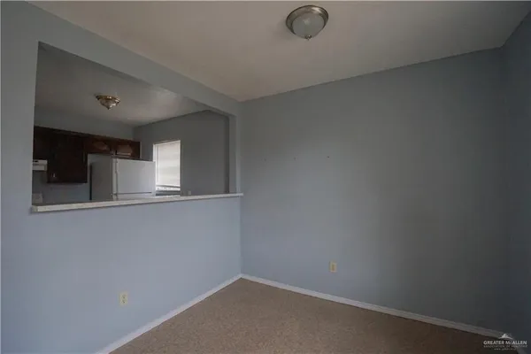 a view of empty room