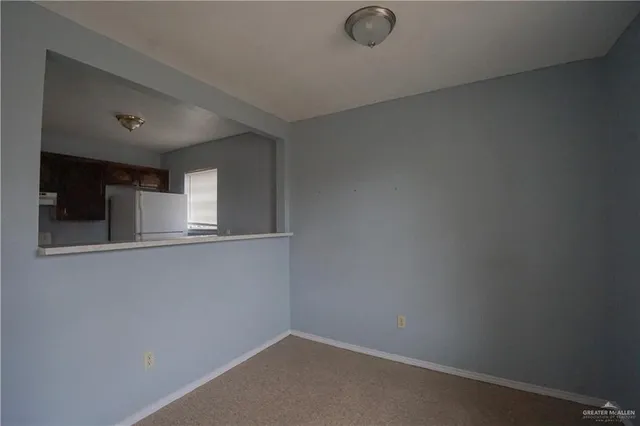 a view of empty room