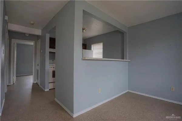 wooden floor and a hallway in a house