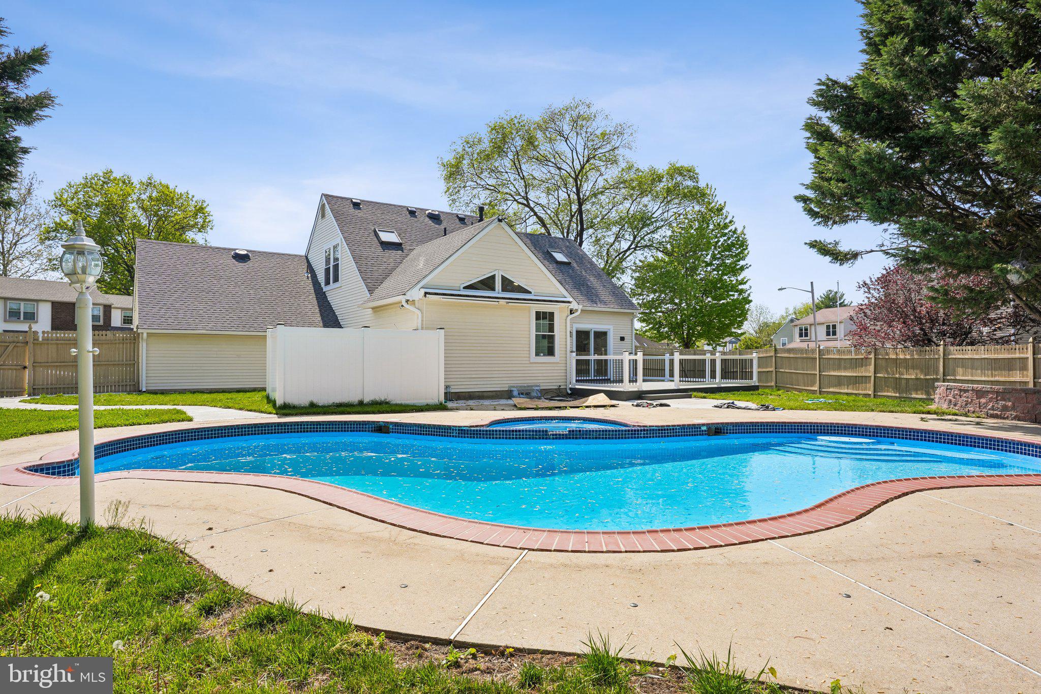 29 Apple Way Marlton, NJ 08053 - Photo 20 of 27 rear view of large yard and pool