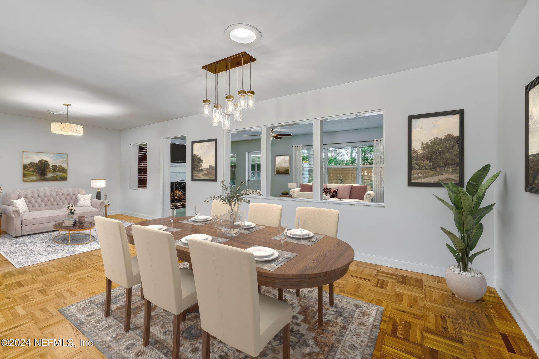 5614 Capri Road Jacksonville, FL 32244 - Photo 3 of 45 a view of a dining room with furniture
