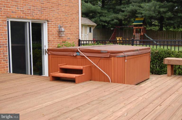 5313 Kerger Road Ellicott City, MD 21043 - Photo 5 of 24 View of hot tub and lower deck.