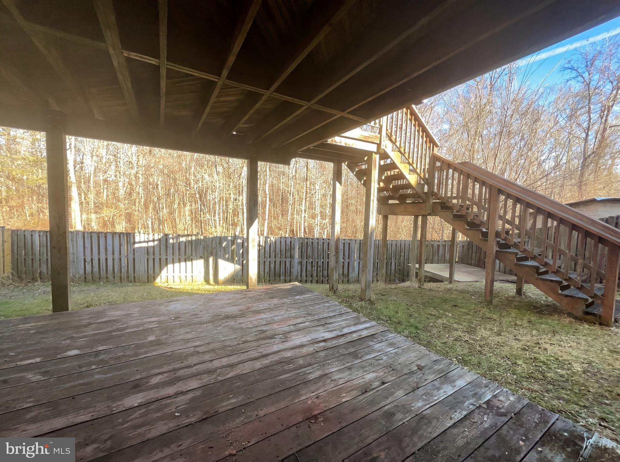 6352 Shaundale Drive Springfield, VA 22152 - Photo 27 of 50 a view of porch with a backyard