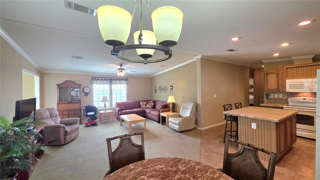 36740 Strand Drive Zephyrhills, FL 33542 - Photo 19 of 74 a living room with furniture potted plant and a large window