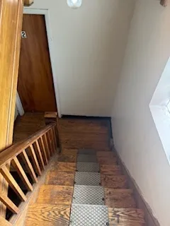 a view of a hardwood