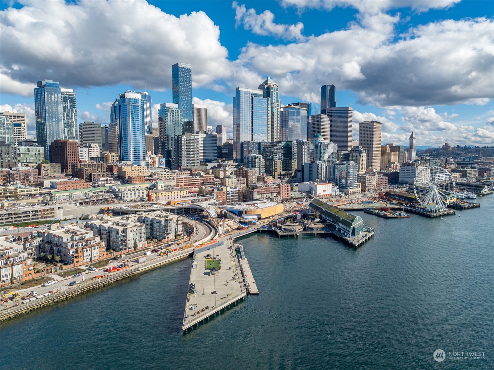 1900 Alaskan Way, Unit 516 Seattle, WA 98101 - Photo 36 of 40 a view of a city with tall buildings