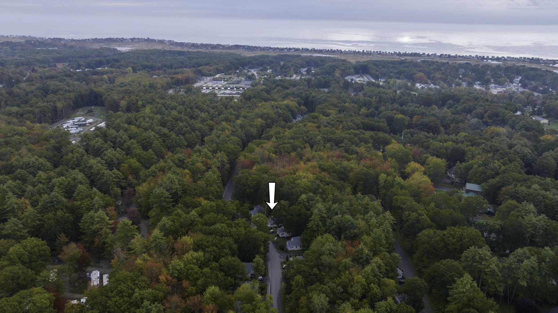 1 Old County Road, Unit 130 Wells, ME 04090 - Photo 39 of 44 Aerial Seaglass Village Unit 130
