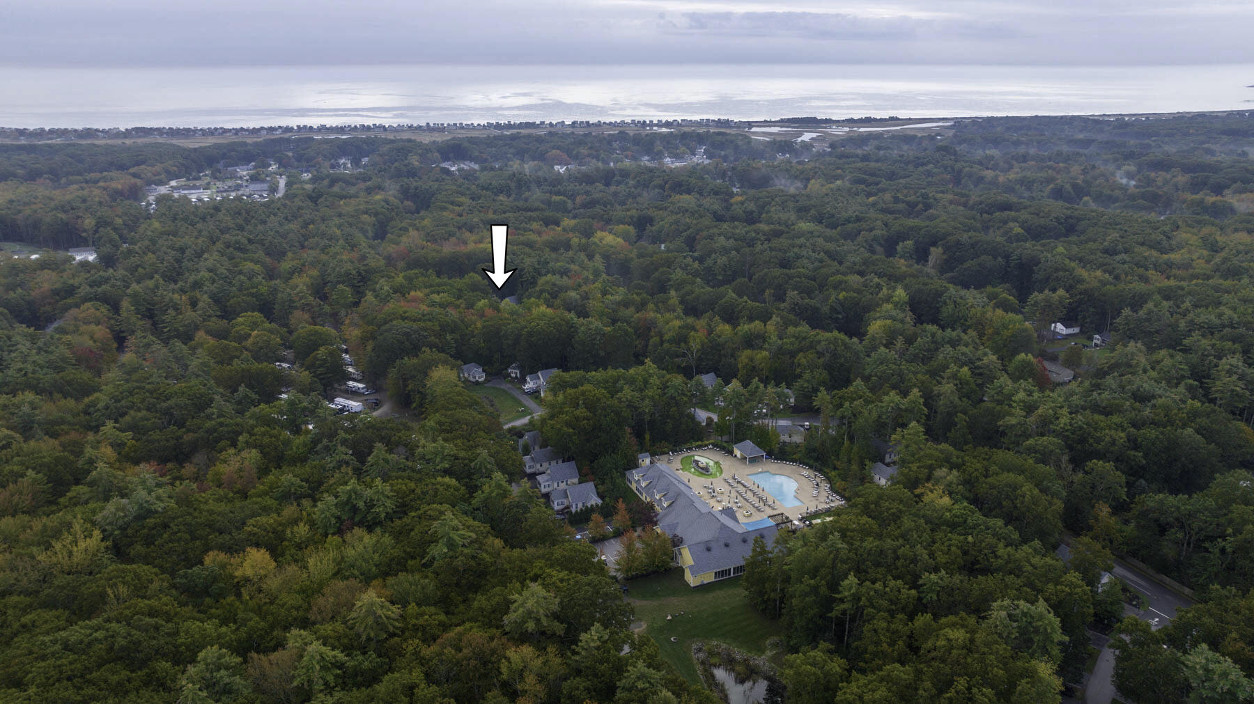 1 Old County Road, Unit 130 Wells, ME 04090 - Photo 41 of 44 Aerial Seaglass Village Unit 130