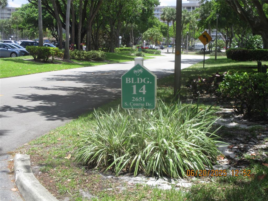 a green field with lots of trees