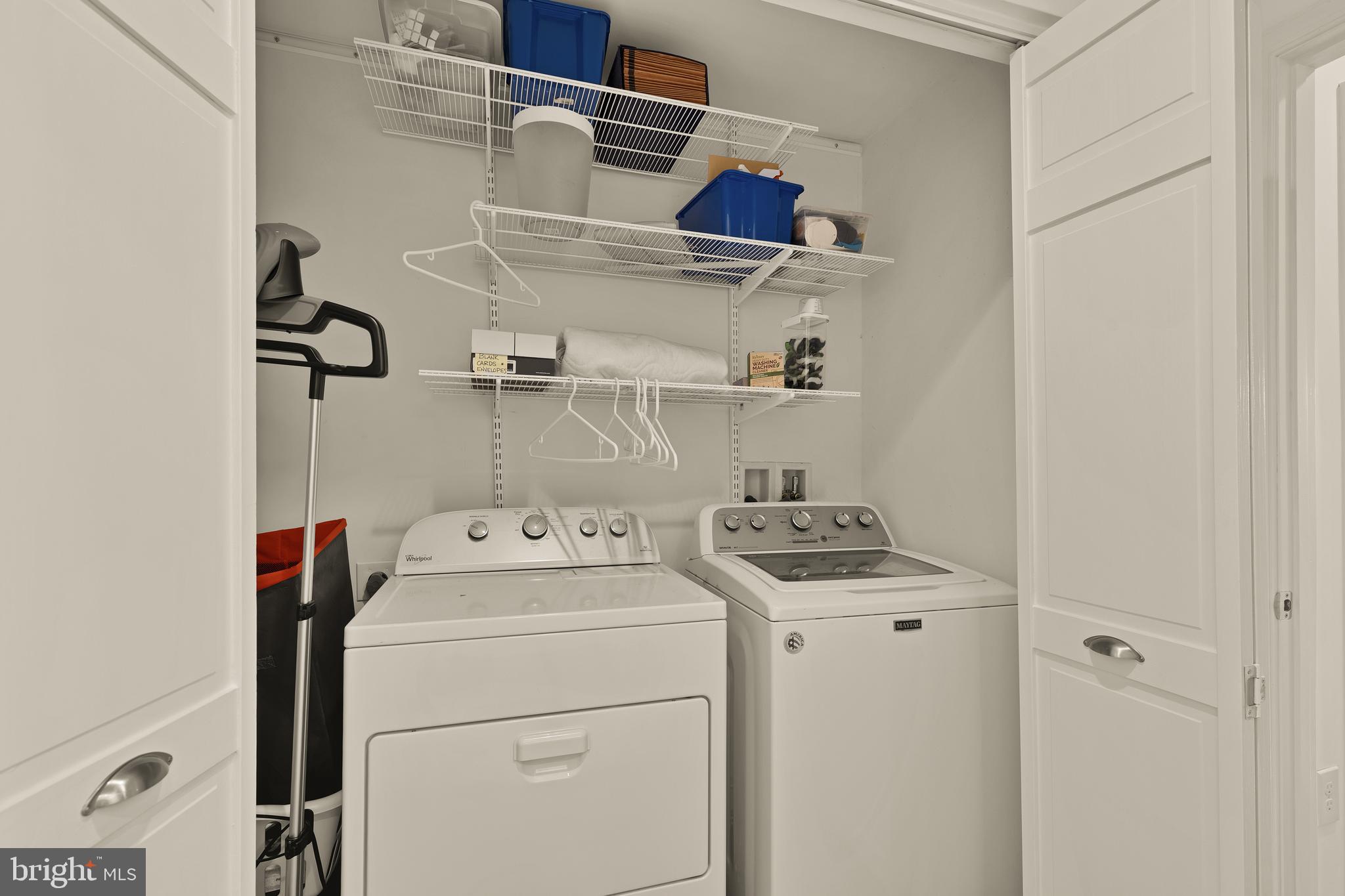 5705 MacArthur Boulevard Northwest Washington, DC 20016 - Photo 30 of 40 a utility room with dryer and washer