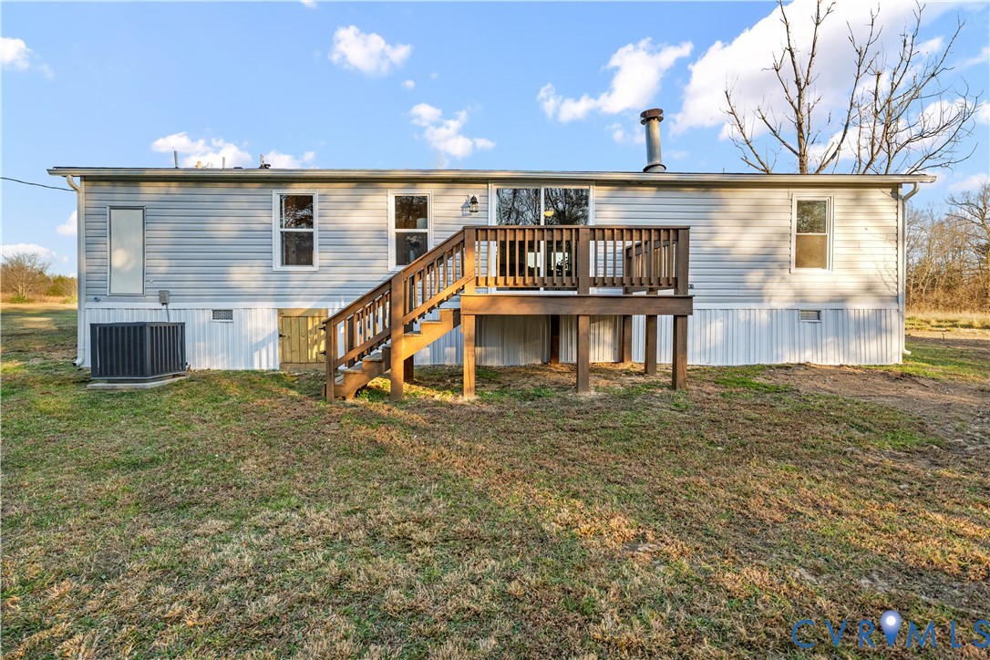 4621 Meherrin Road Meherrin, VA 23954 - Photo 32 of 49 a view of a house with a balcony