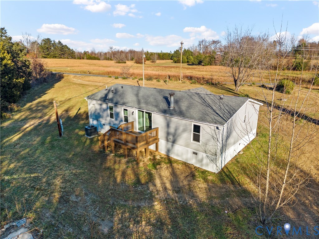 4621 Meherrin Road Meherrin, VA 23954 - Photo 33 of 49 a view of a house with a yard and lake view