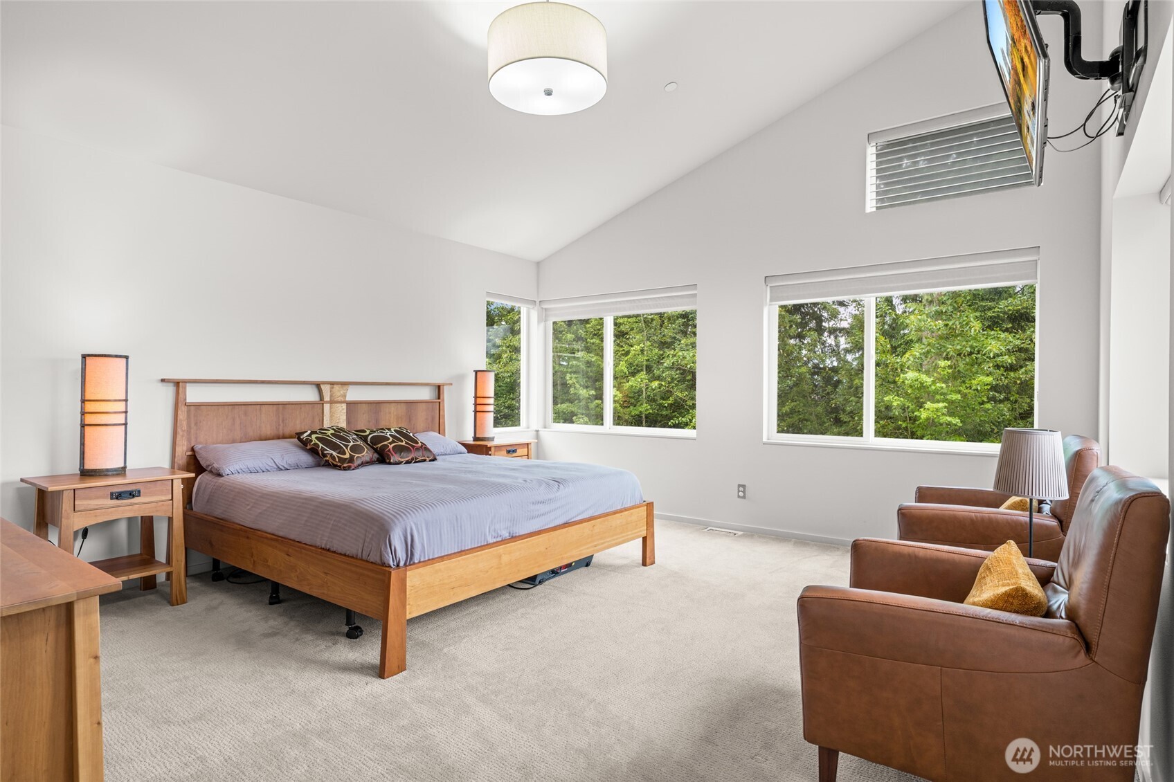 22326 2nd Place Southeast Bothell, WA 98021 - Photo 16 of 40 a bedroom with a bed and a couch