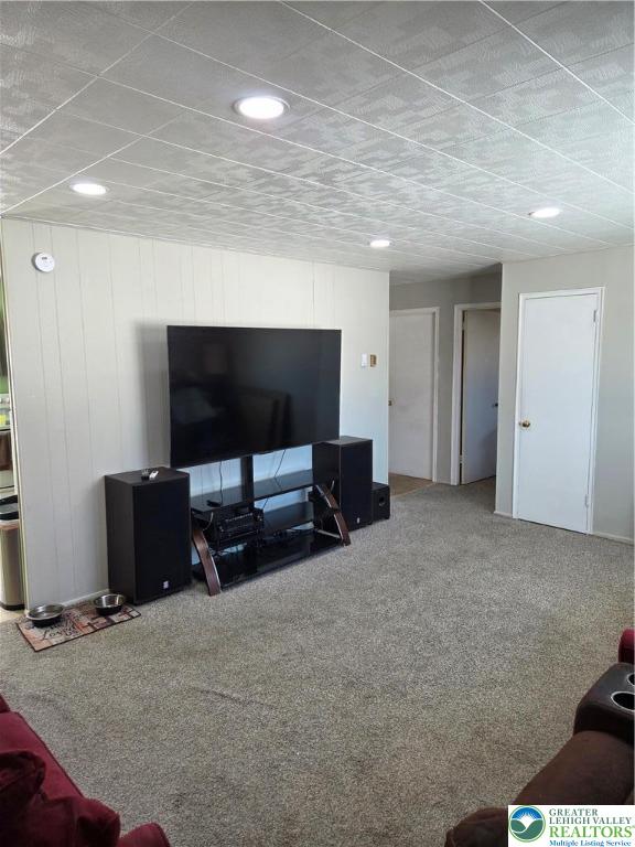 14 Magna Drive Coplay, PA 18037 - Photo 5 of 23 a living room with furniture and a flat screen tv