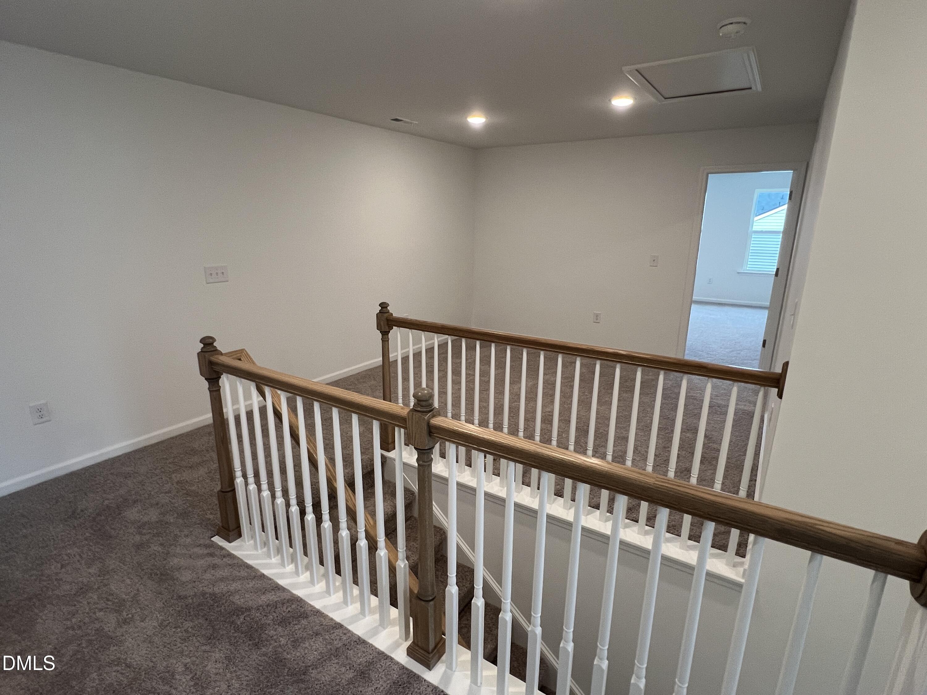 2017 Regal Drive Durham, NC 27703 - Photo 22 of 28 a view of staircase with rug floor