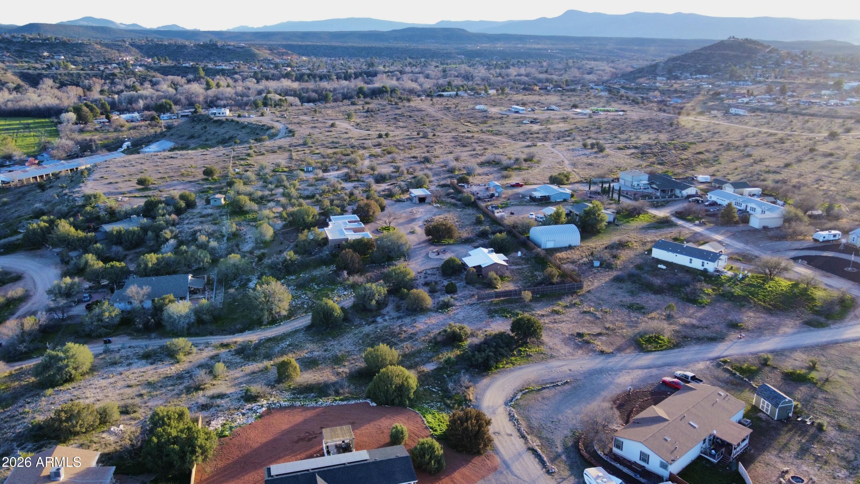 5625 North Robin Lynn Lane Rimrock, AZ 86335 - Photo 9 of 24 an aerial view of multiple house
