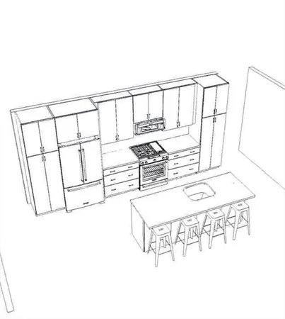 a room with washing machine