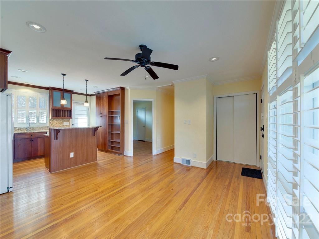 1007 Andover Road, Unit A3 Charlotte, NC 28211 - Photo 6 of 38 a view of kitchen with stainless steel appliances wooden floor