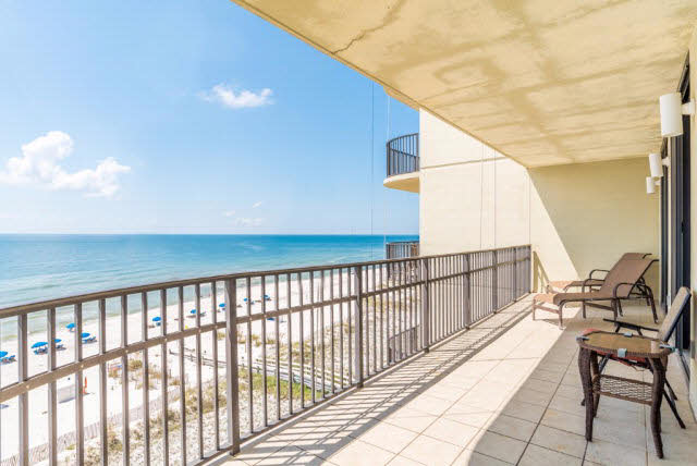29488 Perdido Beach Boulevard, Unit 608 Orange Beach, AL 36561 - Photo 11 of 24 Balcony