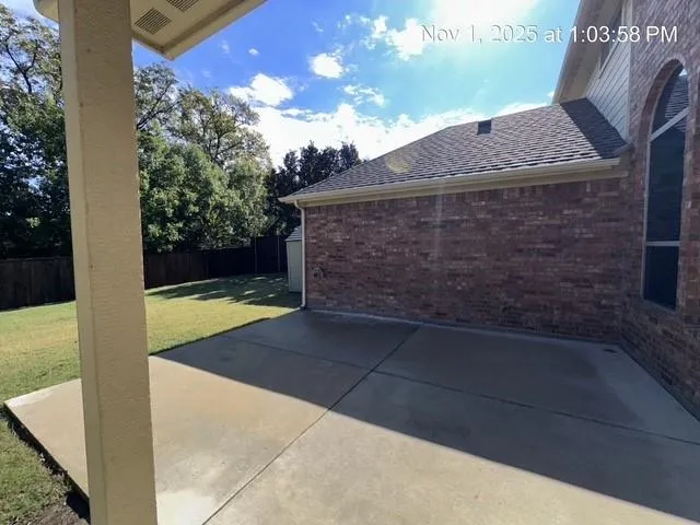a view of terrace with swimming pool