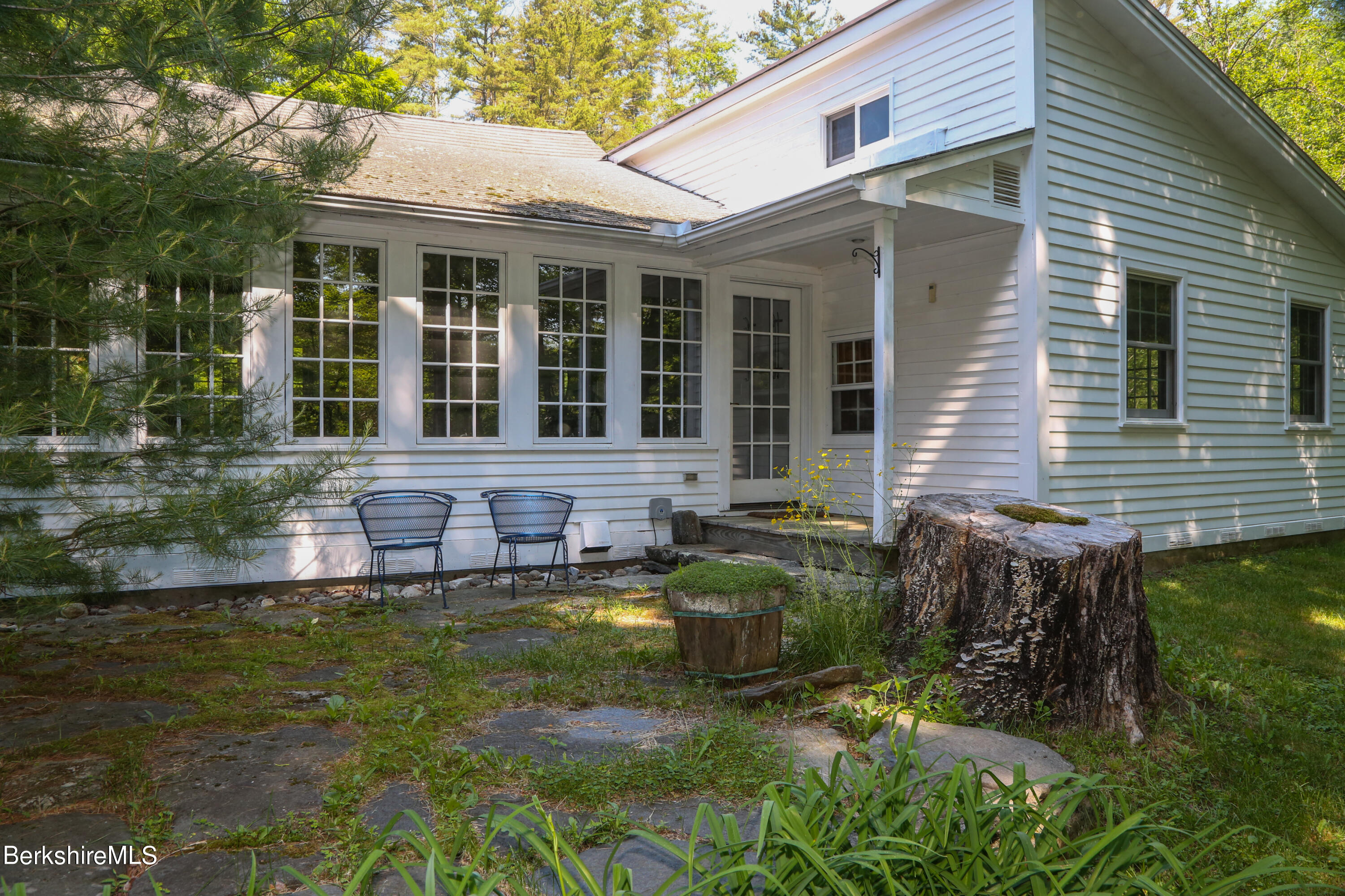 228 Zoar Road Rowe, MA 01367 - Photo 38 of 50 a house view with a garden space