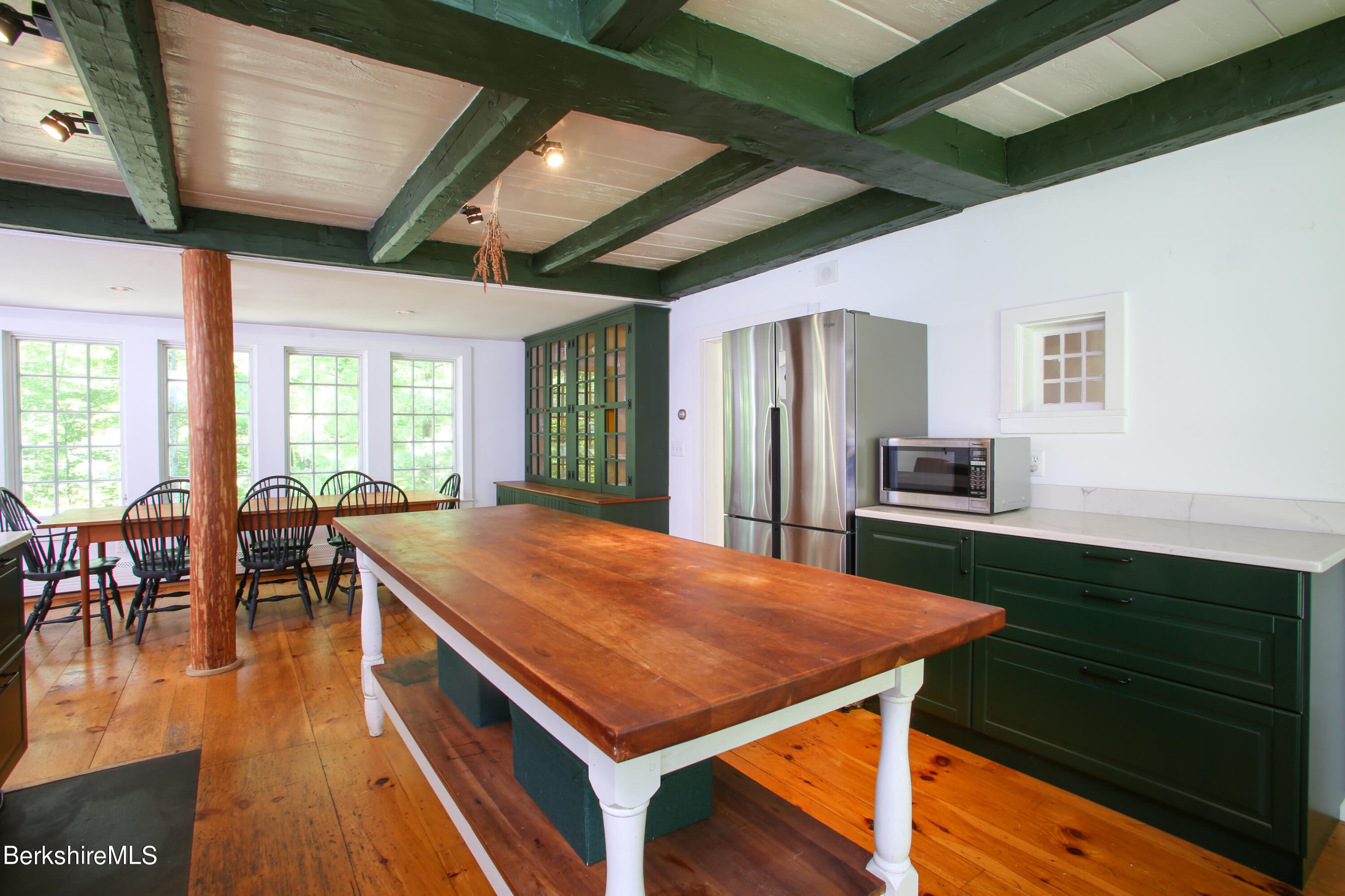 228 Zoar Road Rowe, MA 01367 - Photo 7 of 50 a room with pool table and windows
