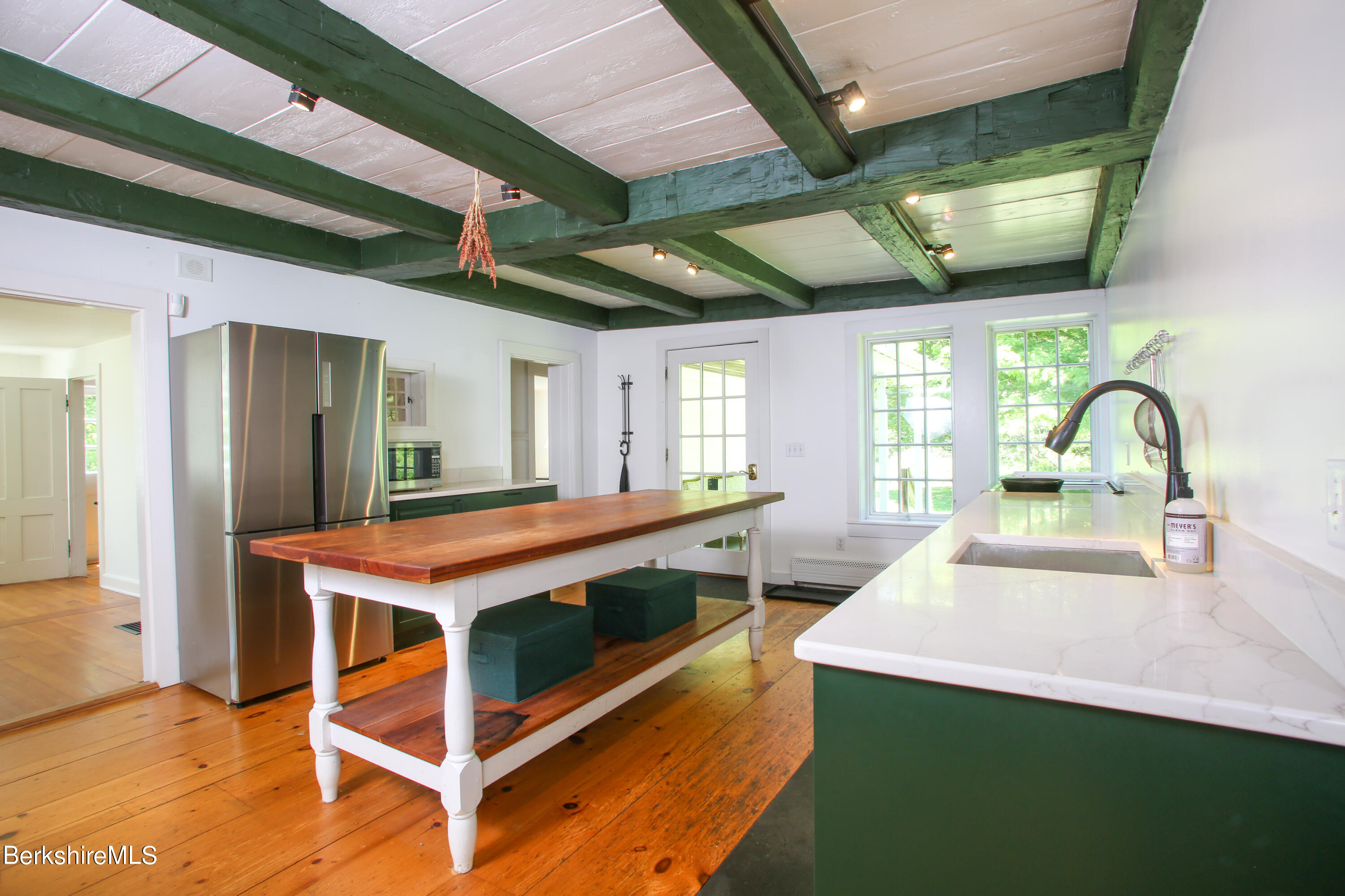 228 Zoar Road Rowe, MA 01367 - Photo 9 of 50 a room with pool table and windows