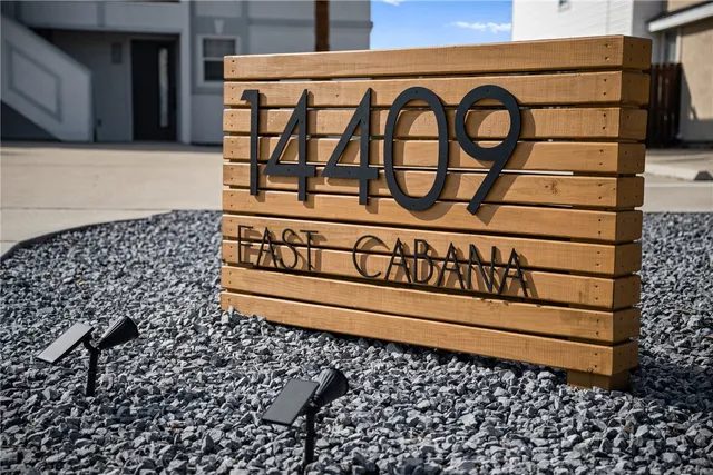 a sign on the side of a building