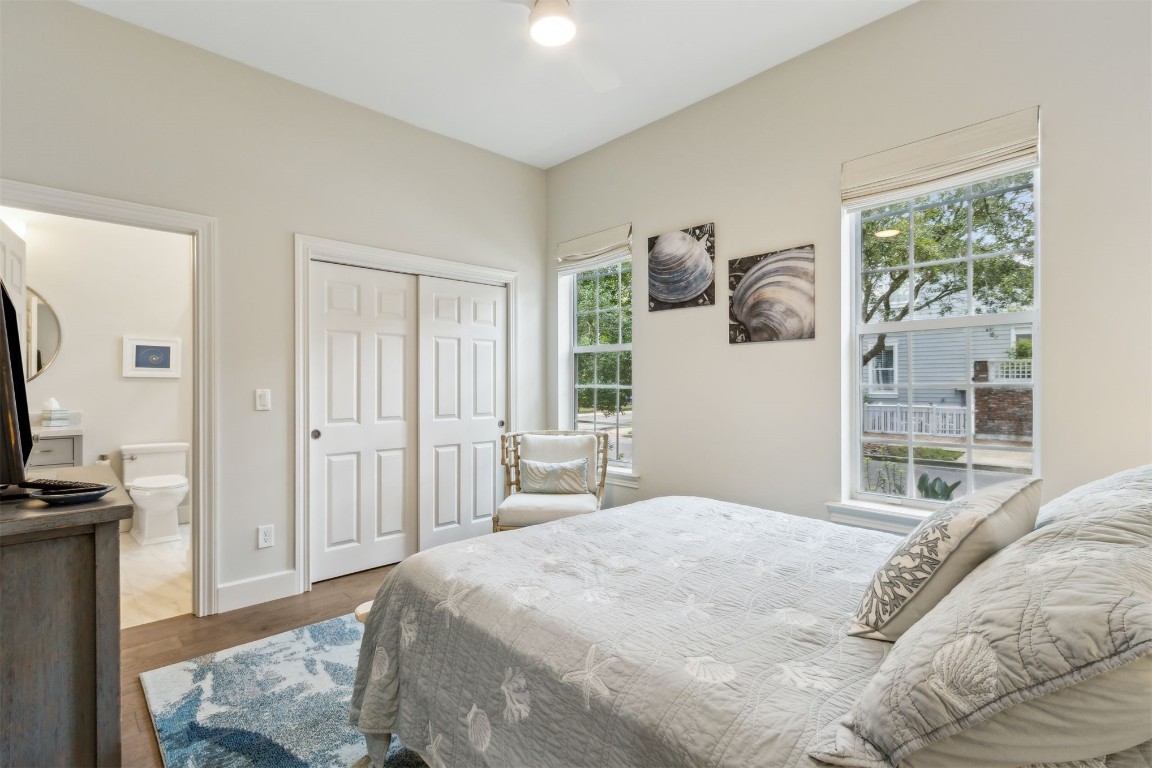 1775 Neighbor Street Fernandina Beach, FL 32034 - Photo 39 of 91 a bedroom with a bed and a television