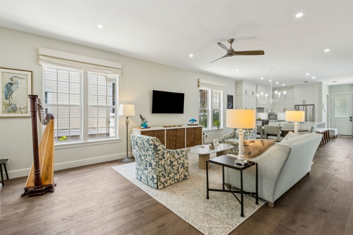 1775 Neighbor Street Fernandina Beach, FL 32034 - Photo 4 of 91 Beautiful engineered wood floors create wonderful flow and warmth.