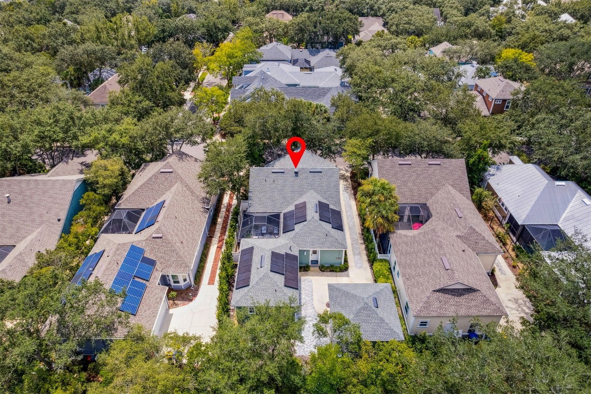 1775 Neighbor Street Fernandina Beach, FL 32034 - Photo 70 of 91 an aerial view of house with yard