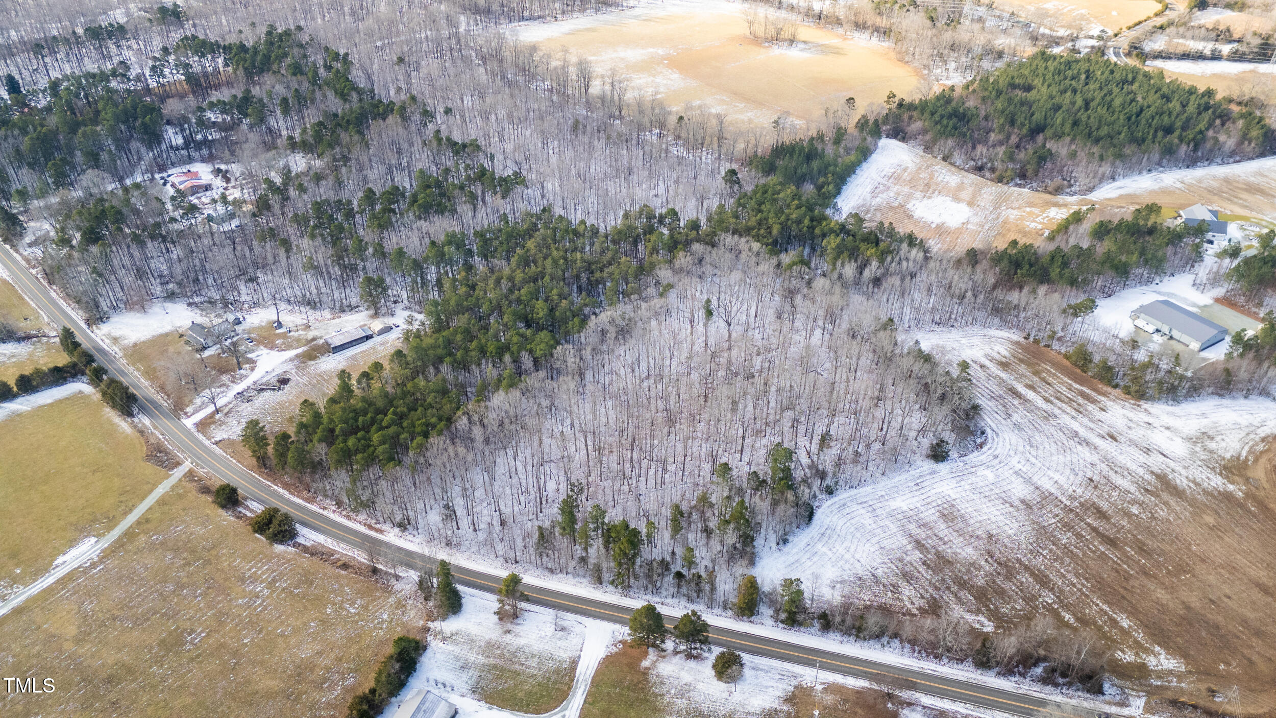 Lot 2 Nc 157 Rougemont, NC 27572 - Photo 4 of 9 NC-157 LOT-Drone-4