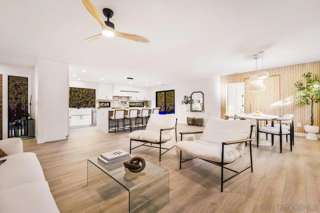 13783 Recuerdo Drive Del Mar, CA 92014 - Photo 13 of 56 a living room with furniture and wooden floor