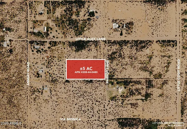 $55,000 | 5-acres North Parrott Lane, Marana, AZ 85653