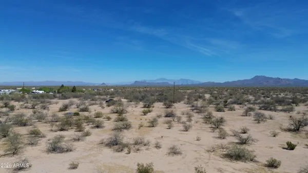 a view of a large green field