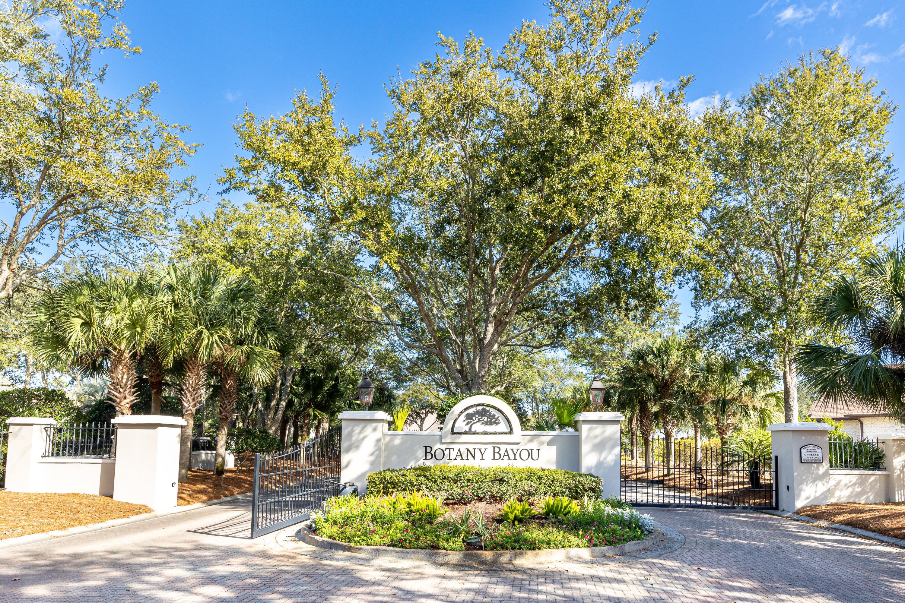 101 Botany Boulevard Santa Rosa Beach, FL 32459 - Photo 3 of 53 a view of a park with plants and trees