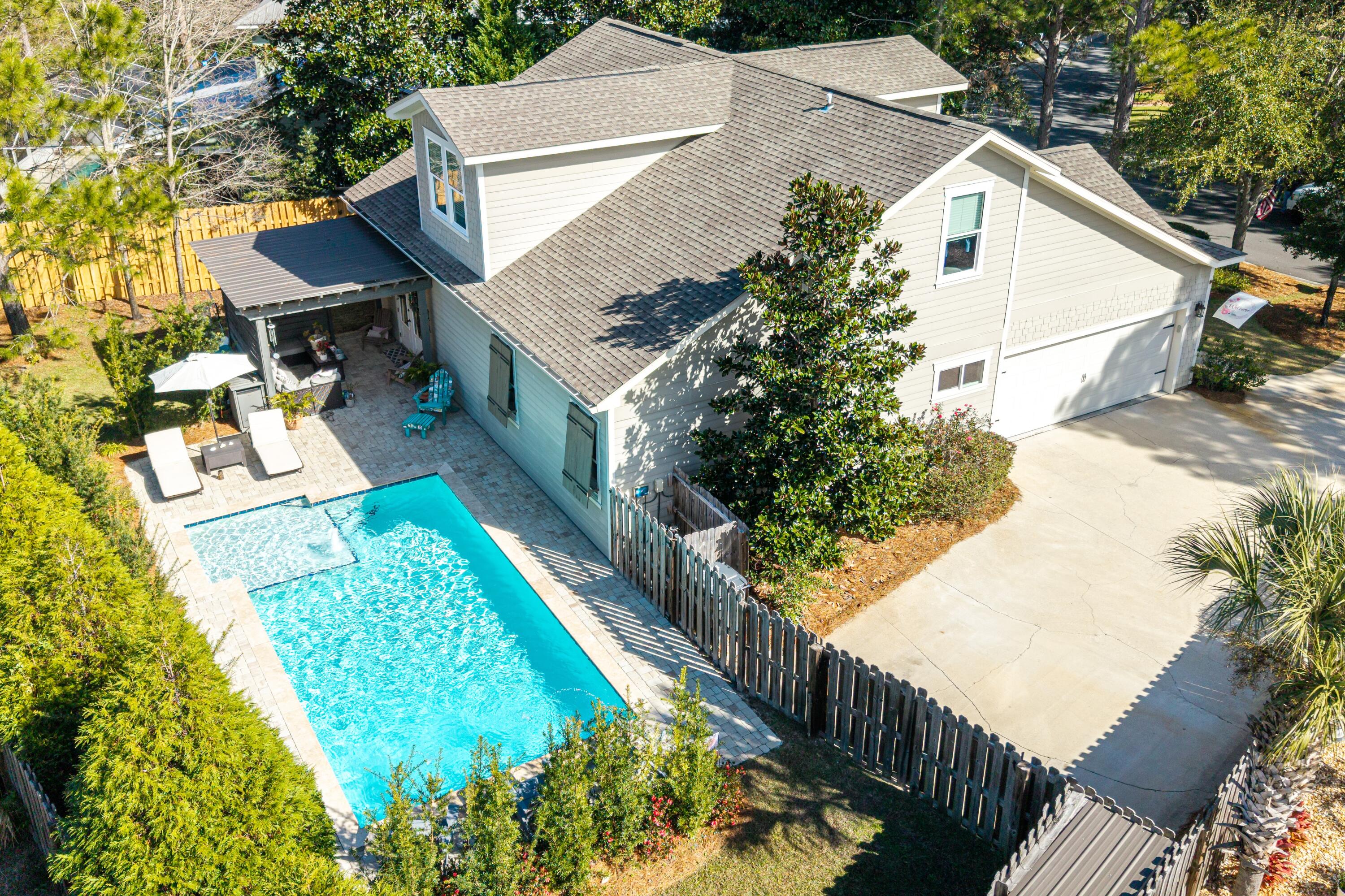 101 Botany Boulevard Santa Rosa Beach, FL 32459 - Photo 50 of 53 a view of a house with a yard