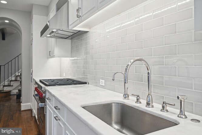 3629 Everett Street Northwest Washington, DC 20008 - Photo 14 of 51 a close view of sink and tap