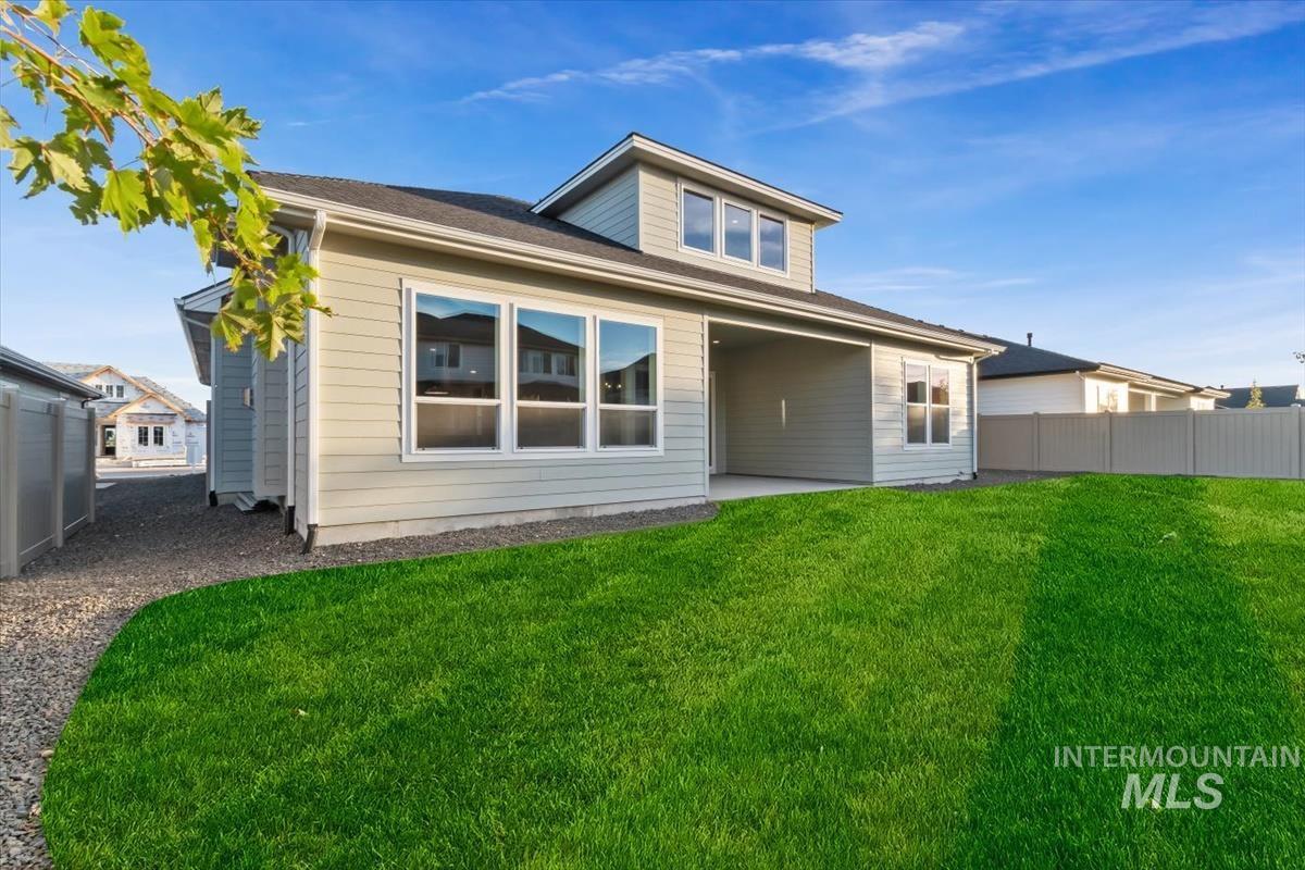 2147 East Blakehurst Avenue Kuna, ID 83634 - Photo 40 of 43 Back of property featuring a patio area